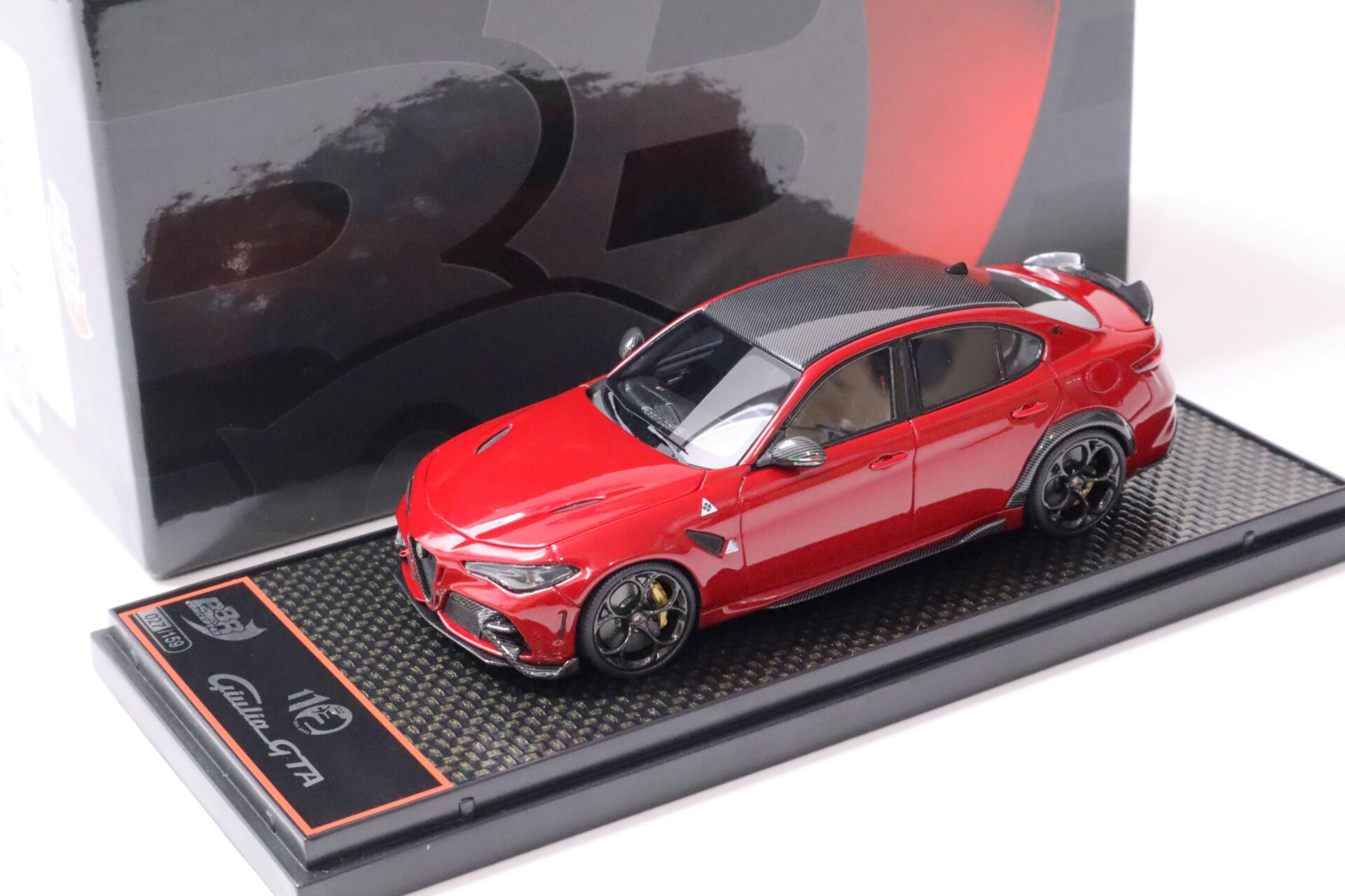 ID 63460 orig.jpg 1:43 BBR Alfa Romeo Giulia GTA Rosso Competizione red - Limited 159 pcs.