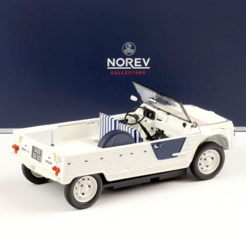 1:18 Norev Citroen Mehari AZUR 1983 white/ blue 181516 - Image 3