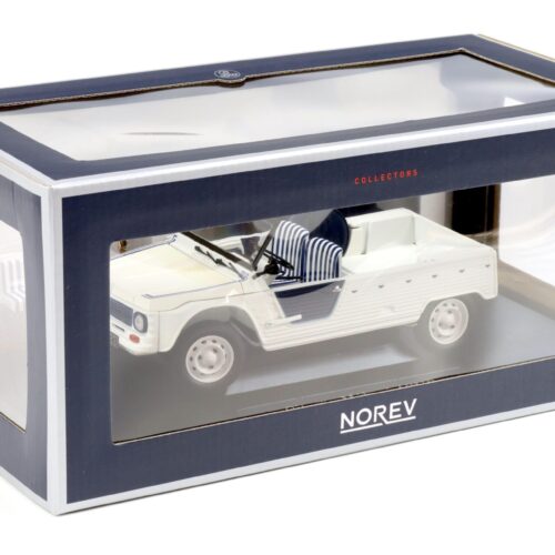 1:18 Norev Citroen Mehari AZUR 1983 white/ blue 181516 - Image 4