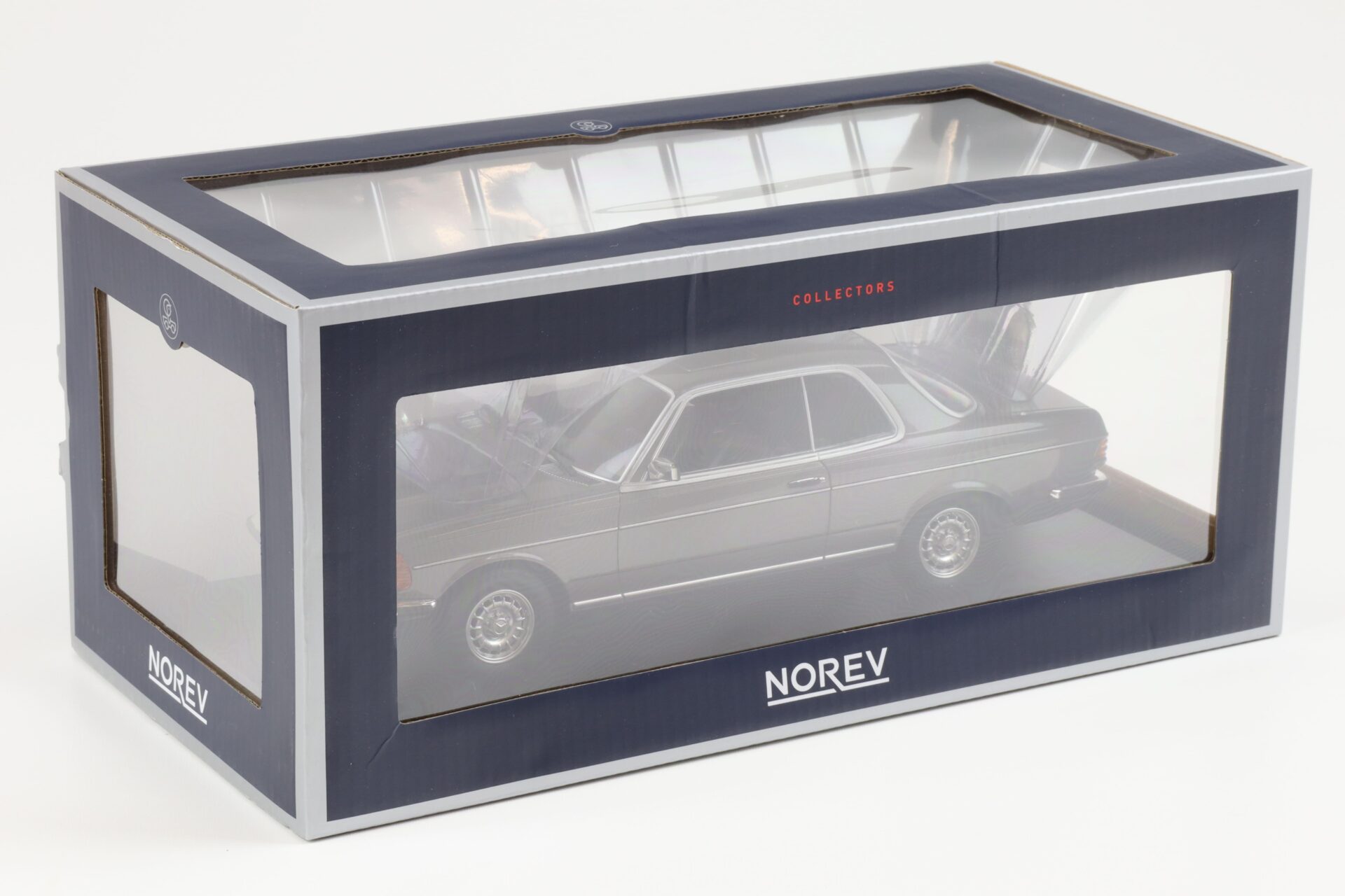 1:18 Norev Mercedes 280 CE Coupe 1980 anthracite metallic grey