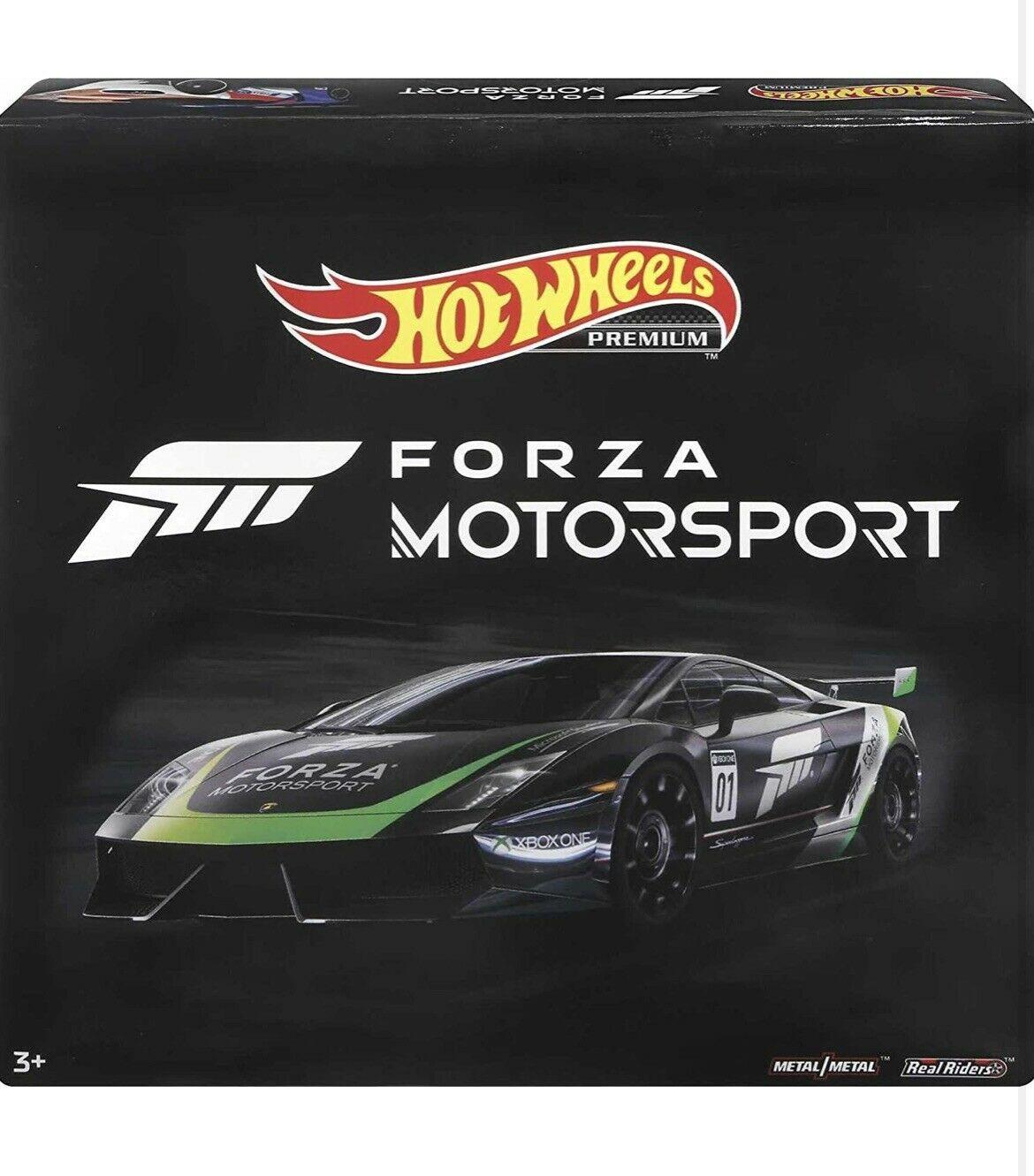 ID 64089 orig 1.jpg 1:64 Hot Wheels Premium 2022 Forza Motorsport 5 Pack Box Set Real Riders HFF49