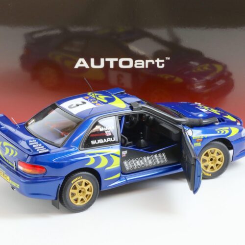 1:18 AUTOart Subaru Impreza WRC 1997 MCRAE/GRIST #3 Safari Winner 89792