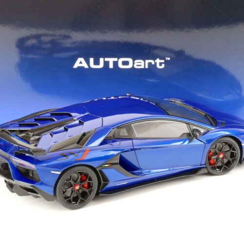 1:18 AUTOart Lamborghini Aventador SVJ 2019 blu Nethuns/ metallic blue