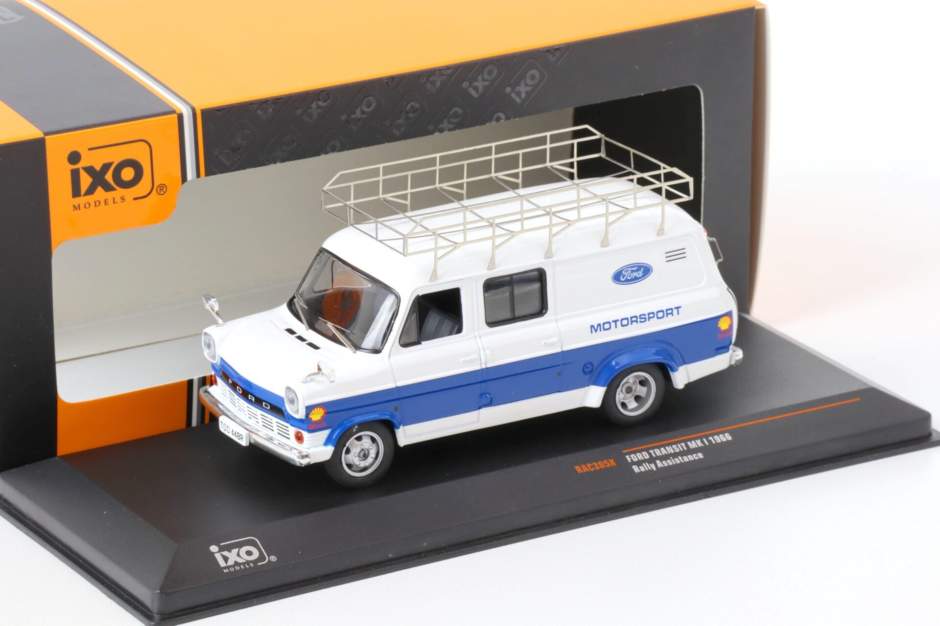 ID 65133 orig 1.jpg 1:43 IXO 1966 Ford Transit MK I Van Ford Motorsport Rally Assistance