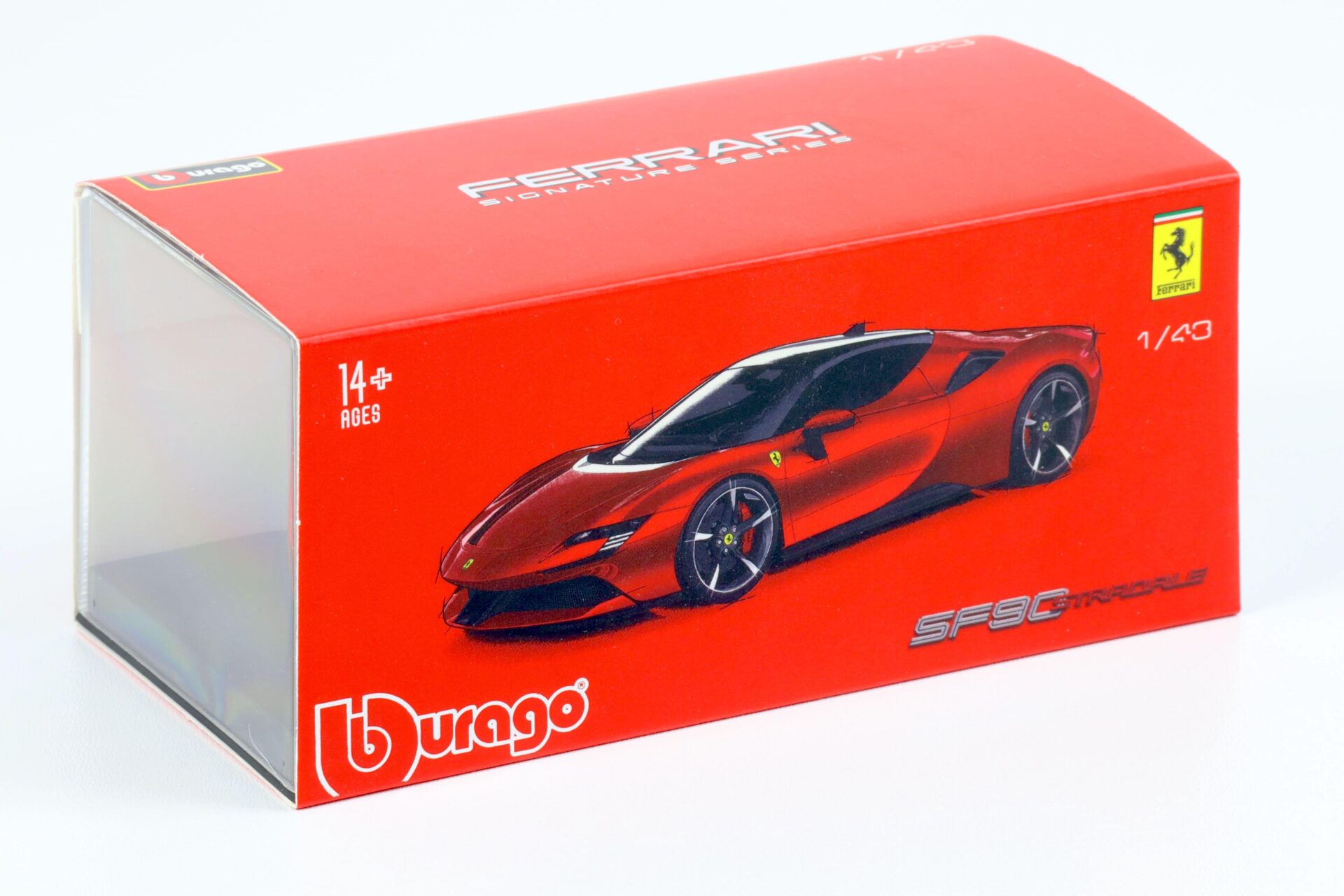 1:43 Bburago Signature Ferrari SF90 Stradale red