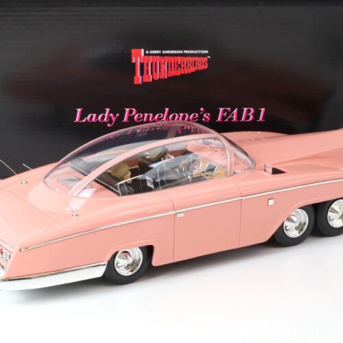1:18 AMIE Rolls Royce Lady Penelope´s FAB1 Thunderbirds pink with figures