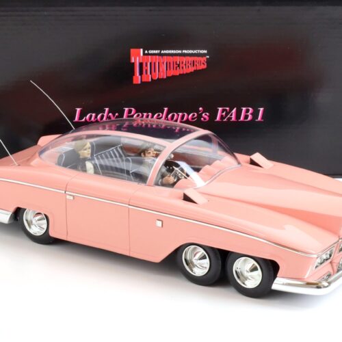1:18 AMIE Rolls Royce Lady Penelope´s FAB1 Thunderbirds pink with figures