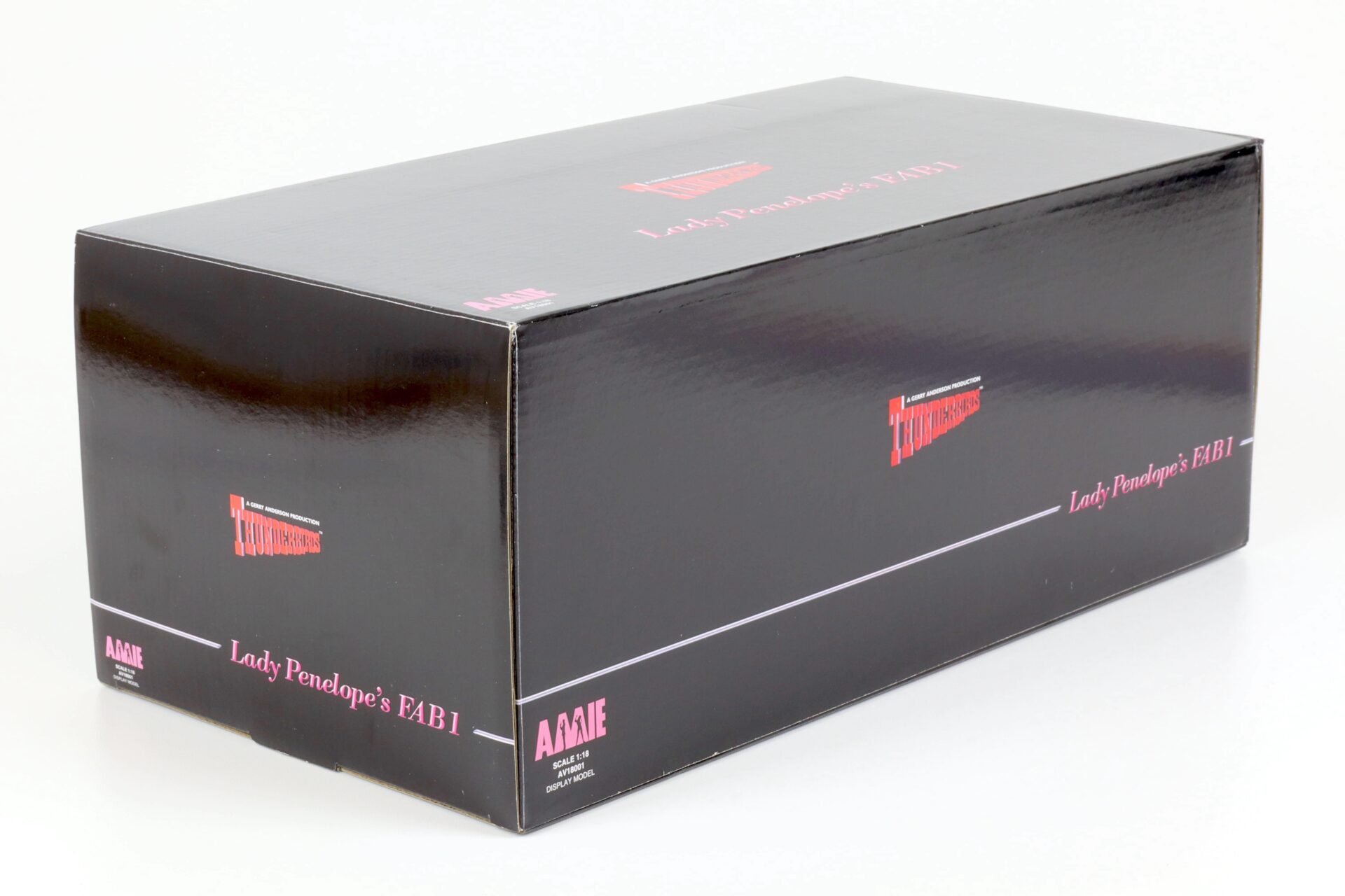 1:18 AMIE Rolls Royce Lady Penelope´s FAB1 Thunderbirds pink with figures