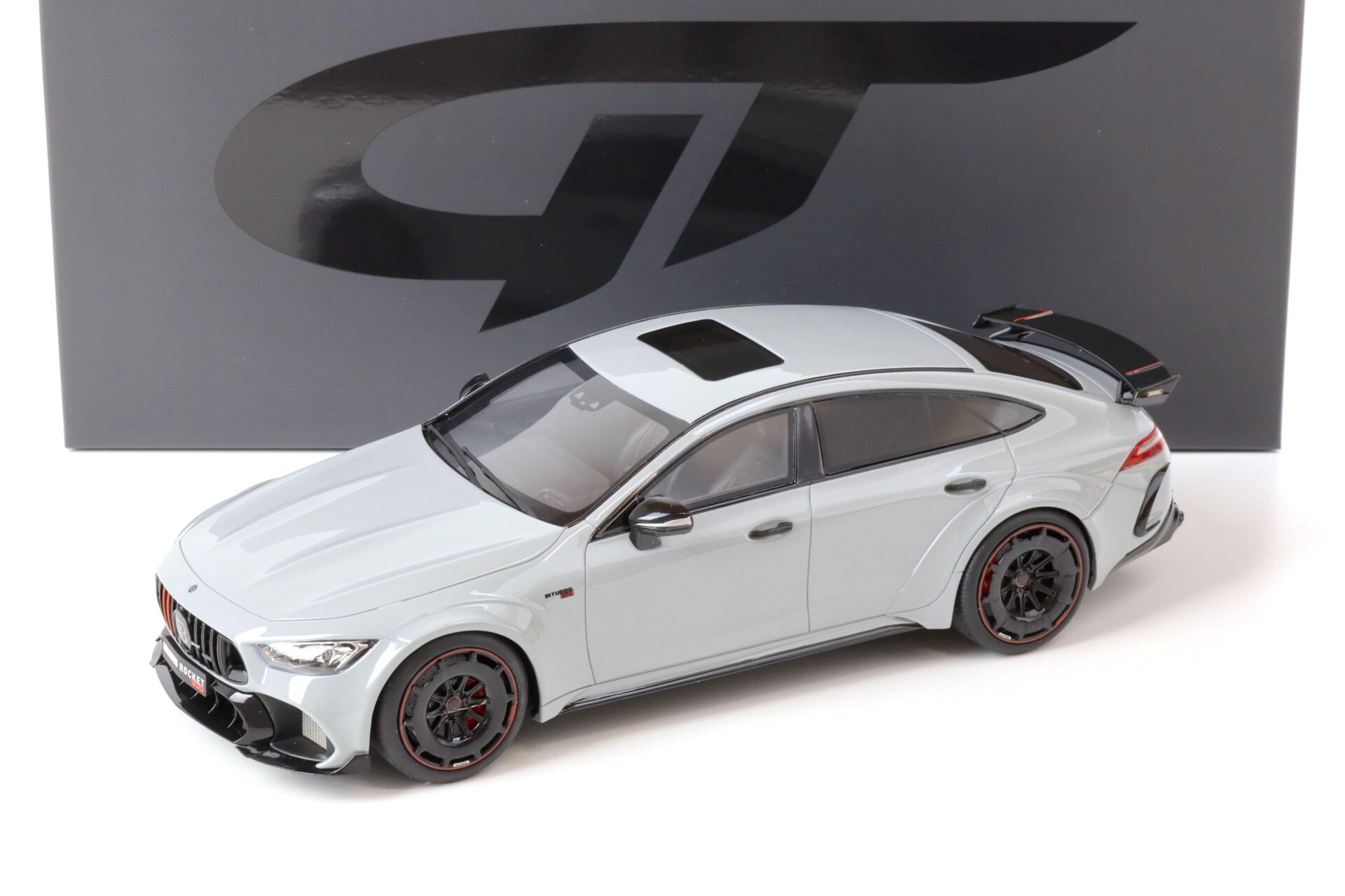 ID 67065 orig 1.jpg 1:18 GT Spirit GT382 Mercedes Brabus Rocket 900 AMG GT Base grey 2021