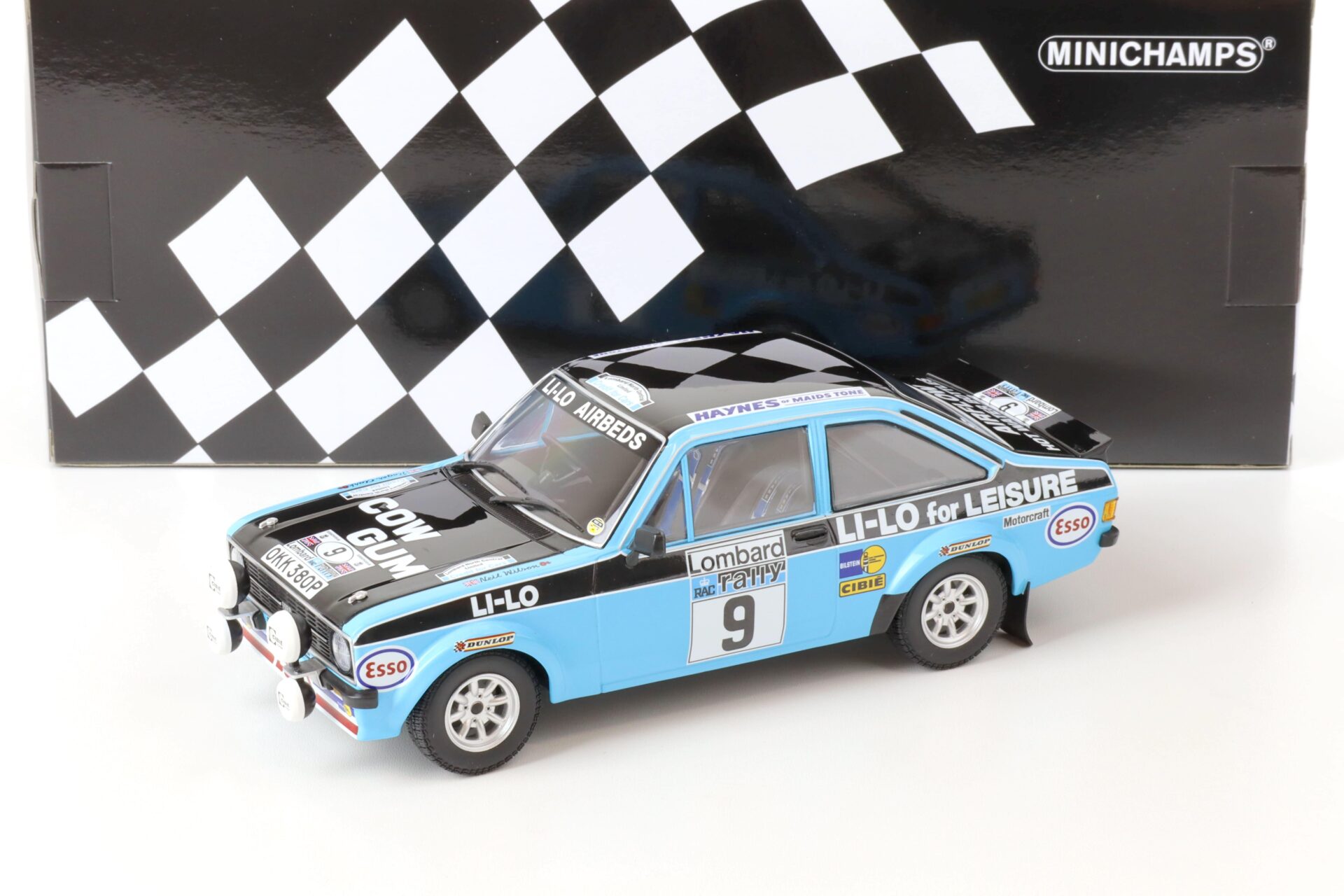 ID 67109 orig.jpg 1:18 Minichamps Ford Escort RS 1800 Esso Clark/ Wilson #9 Lombard RAC Rally 1978