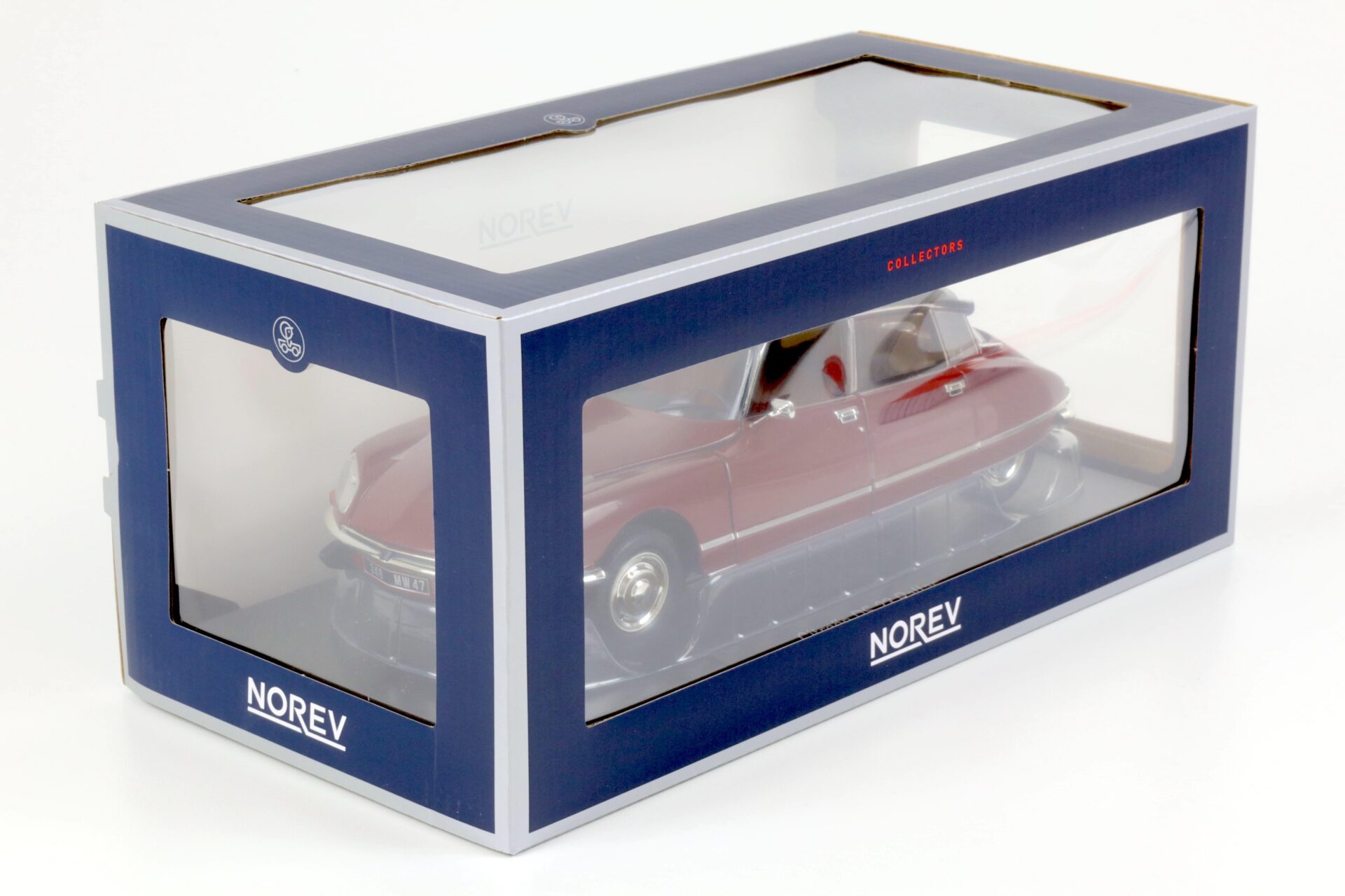 1:18 Norev Citroen DS 23 Pallas 1972 Grenade red & grey metallic