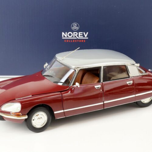 1:18 Norev Citroen DS 23 Pallas 1972 Grenade red & grey metallic