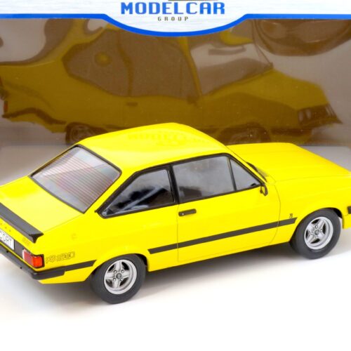 1:18 MCG Ford Escort MK II RS 2000 LHD yellow