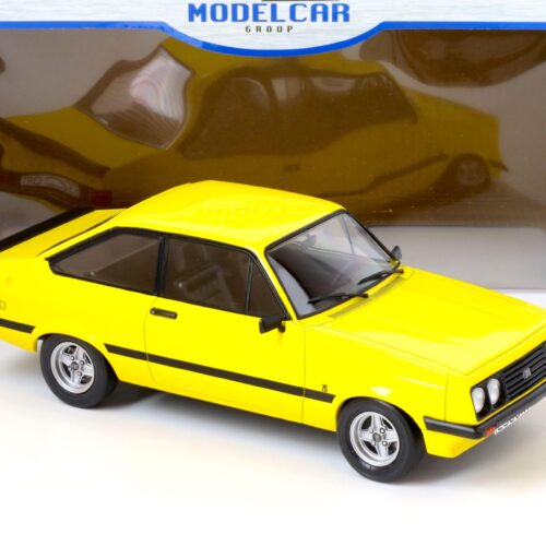 1:18 MCG Ford Escort MK II RS 2000 LHD yellow