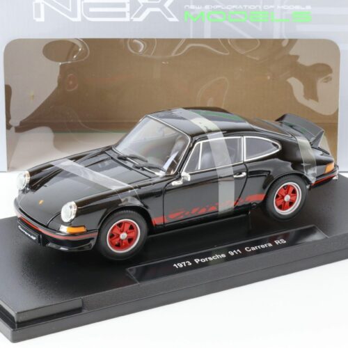 1:18 Welly 1973 Porsche 911 Carrera RS black/ red
