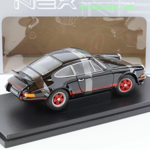 1:18 Welly 1973 Porsche 911 Carrera RS black/ red