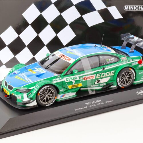 1:18 Minichamps BMW M3 DTM Team RBM A.Farfus #7 DTM 2013 Castrol