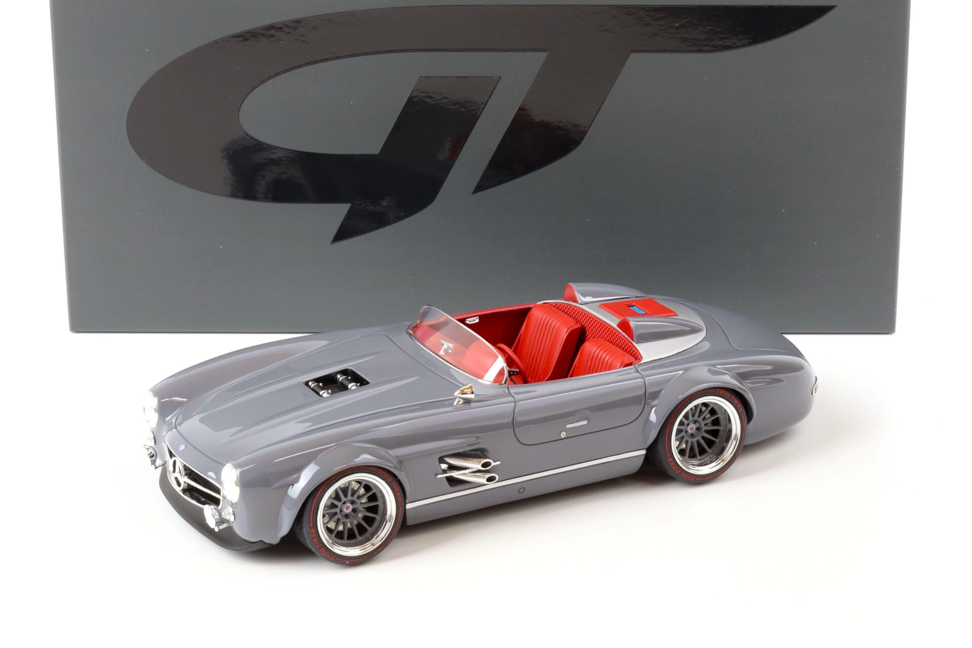 ＧＴスピリッツ １/１８メルセデスベンツ ３００ＳＬ S-Klubスピードスター Mercedes 300 SL Speedster Custom by S-Klub GT Spirit 1/18