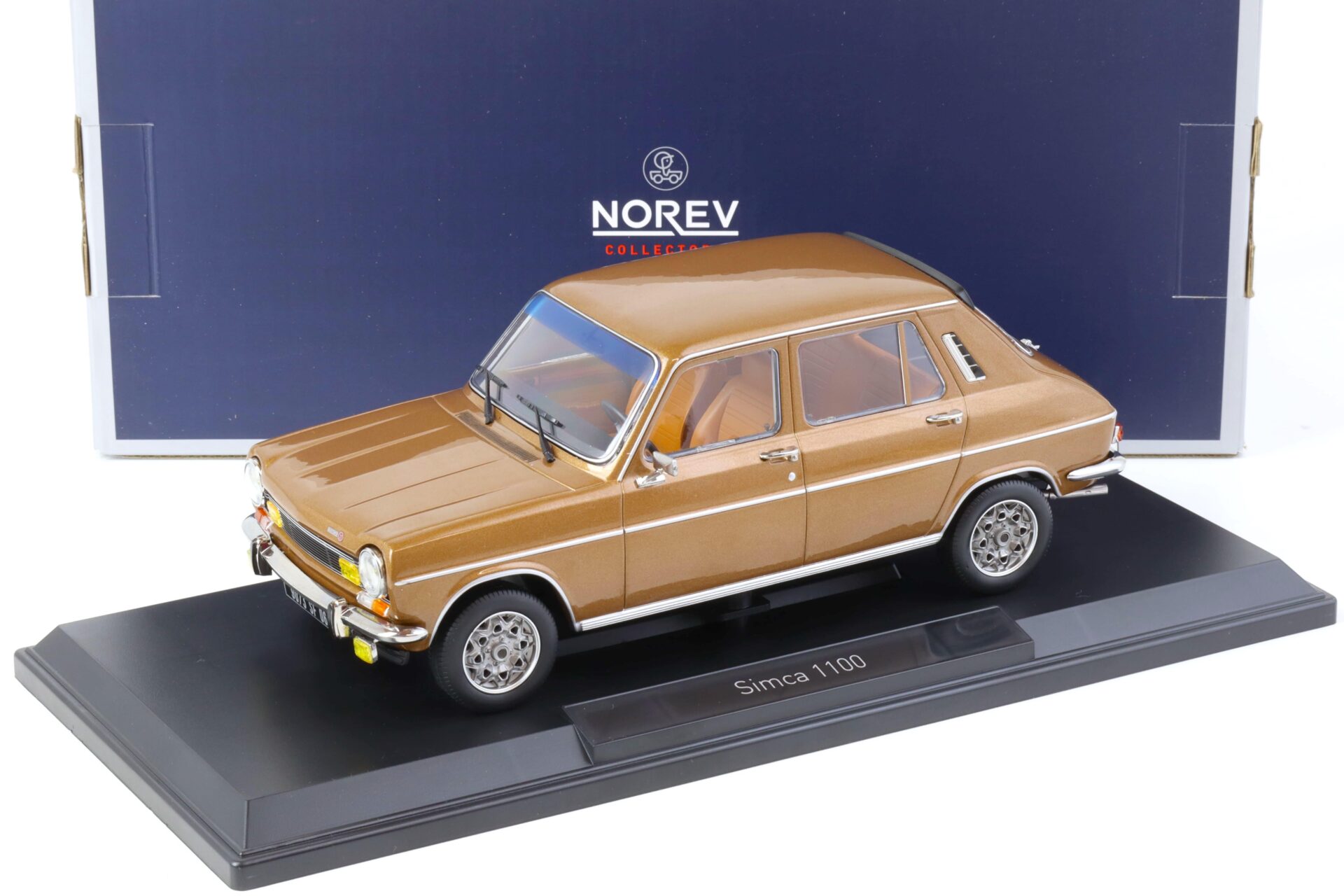 ID 69920 orig 1.jpg 1:18 Norev Simca 1100 TI 1974 Sandalwood metallic 185750