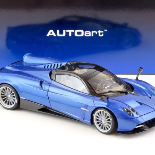 1:18 AUTOart Pagani Huayra Roadster Blu Tricolore Carbon Fiber blue 78286