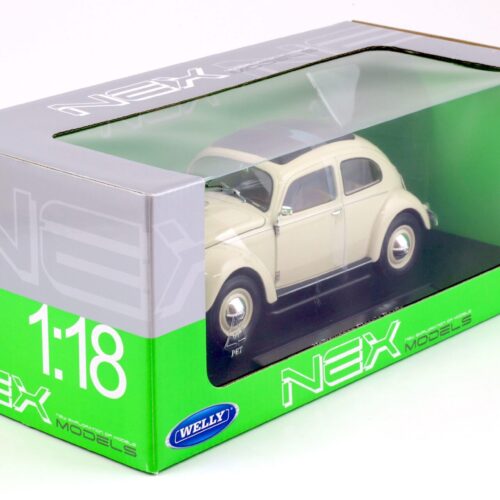 1:18 Welly 1950 VW Volkswagen Beetle Classic Beetle beige - Image 4