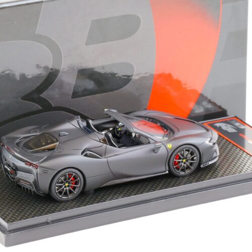 1:43 BBR Ferrari SF90 Spider Pack Fiorano black matt DS 1250 - Limited Edition 32 pcs.