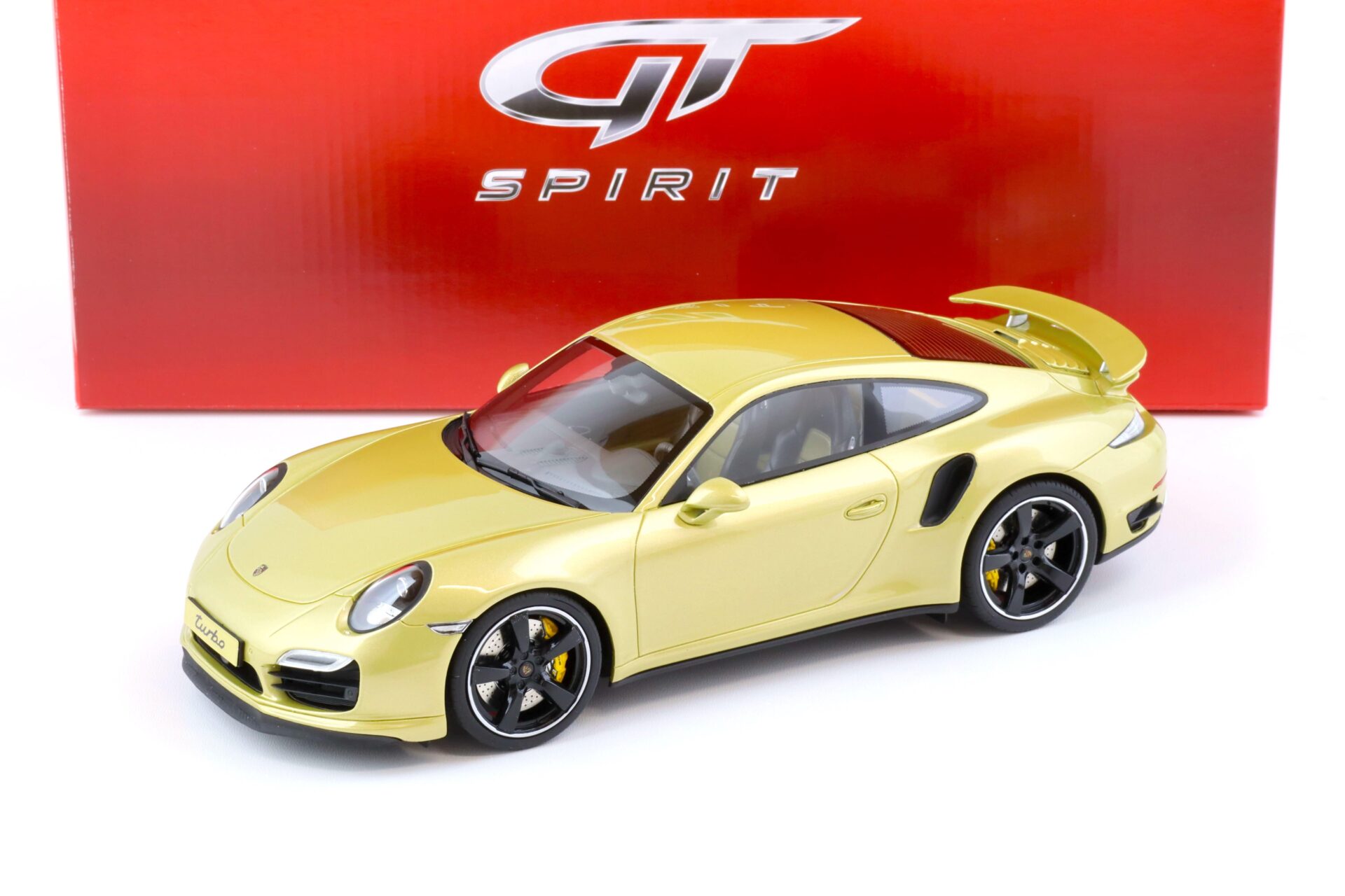 ID 71187 orig.jpg 1:18 GT Spirit GT041 Porsche 911 (991) Turbo Coupe gold metallic