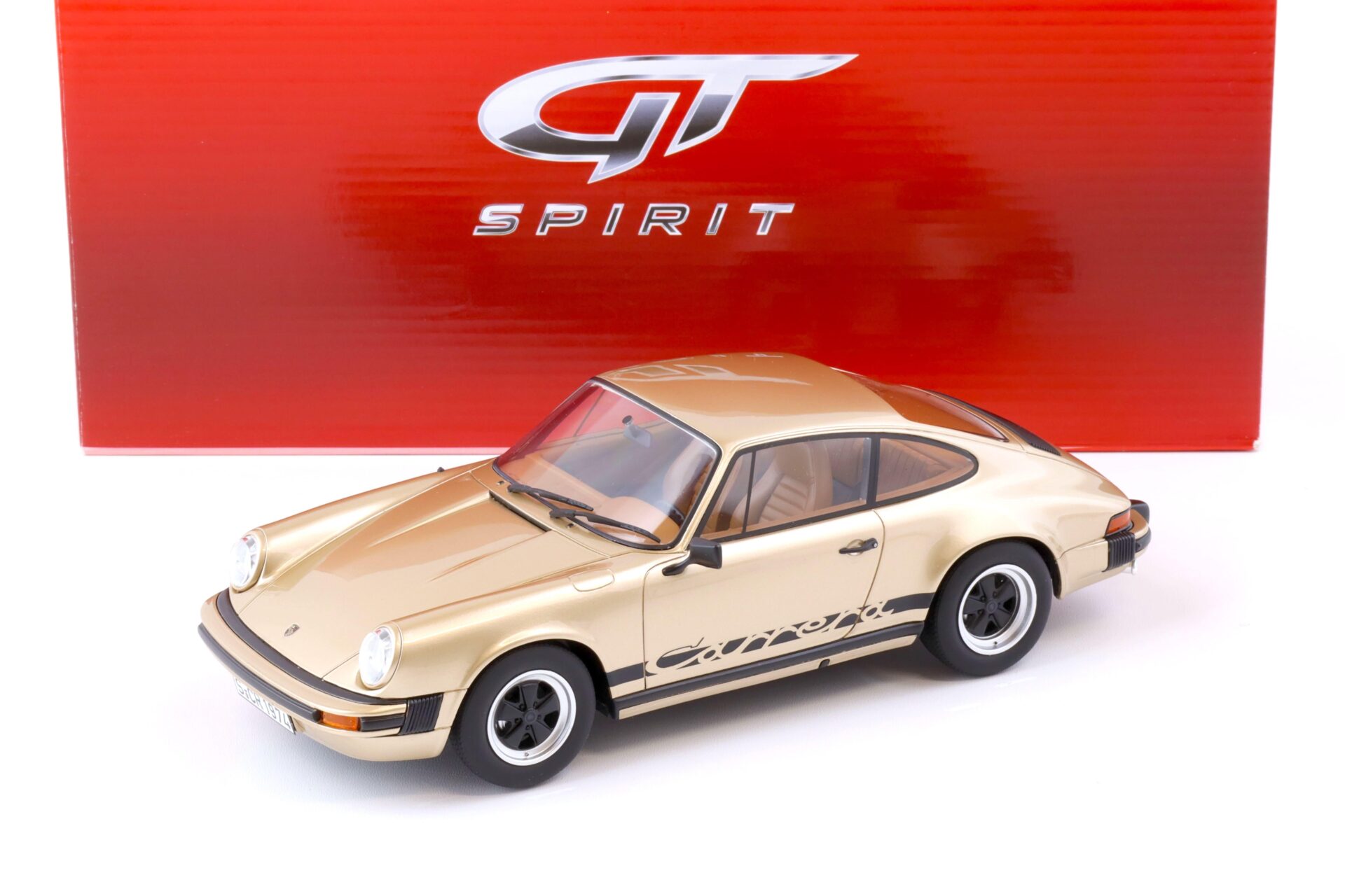 ID 71461 orig 1.jpg 1:18 GT Spirit GT011ZM Porsche 911 Carrera 2.7 Coupe gold