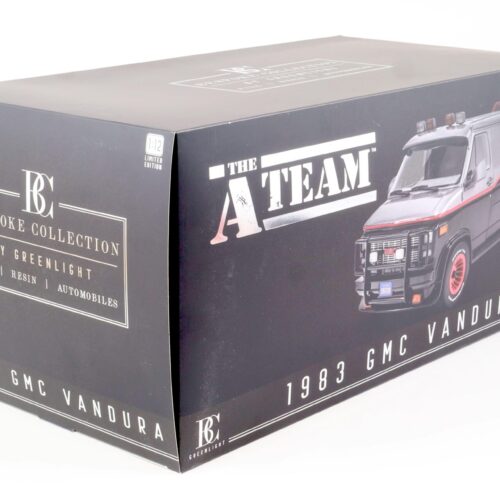 1:12 Greenlight 1983 GMC Vandura Van THE A-TEAM black/ grey - Image 4