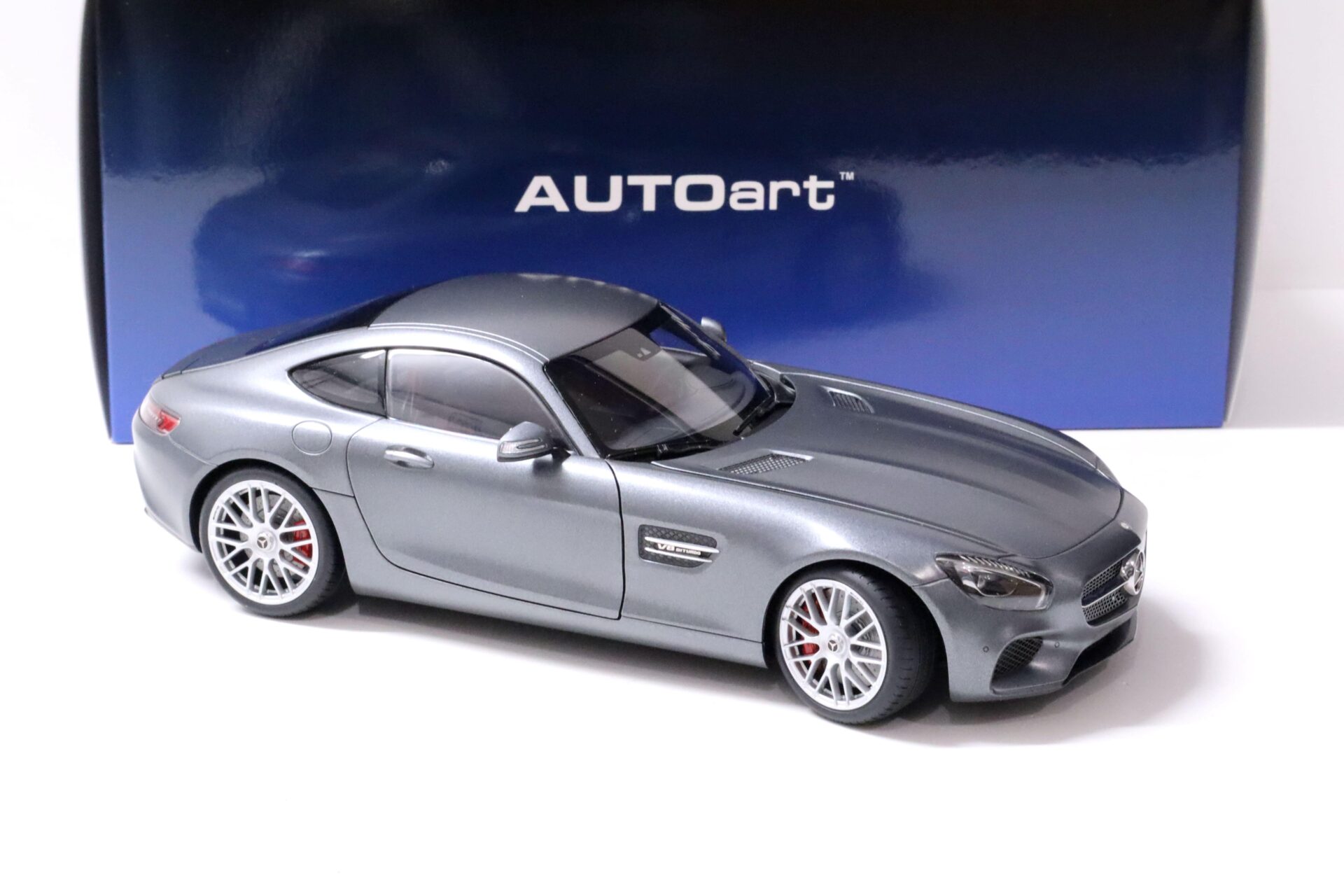1:18 AUTOart Mercedes AMG GT S Coupe matt grey 76312