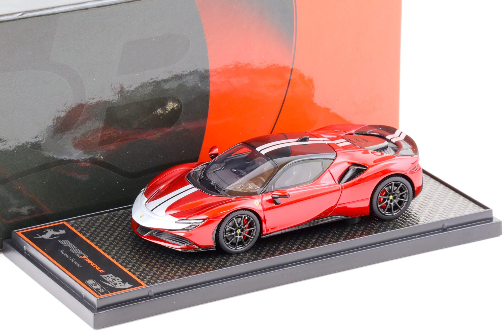 ID 71762 orig.jpg 1:43 BBR Ferrari SF90 Stradale Pack Fiorano Rosso Fuoco red - Limited 99 pcs.