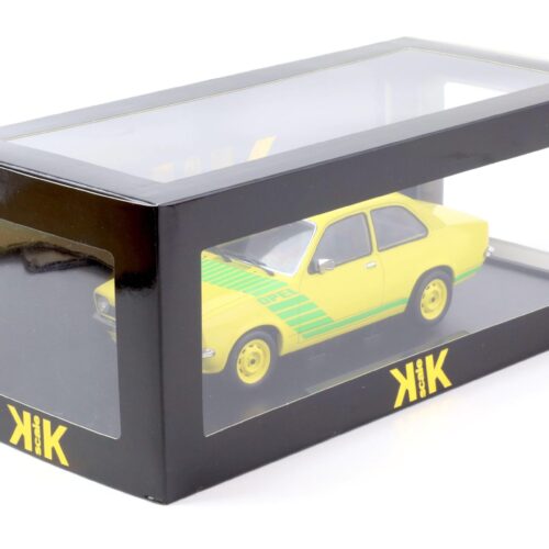 1:18 KK-Scale Opel Kadett C Swinger 1975 yellow/ green - Image 4