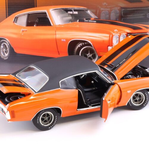 1:18 ACME 1970 Chevrolet Chevelle SS 454 LS6 orange/ black