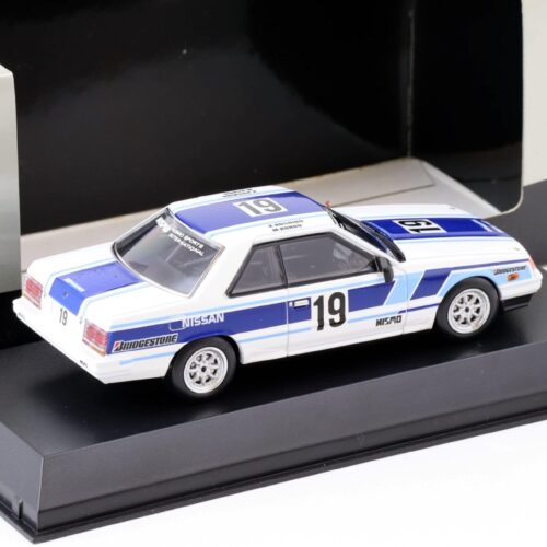 1:43 Kyosho Nissan Skyline RS Turbo (R30) Gr.A #19 blue/ white 1985