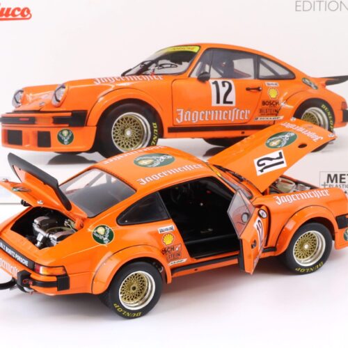 1:18 Schuco Porsche 934 RSR Jägermeister #12 Eifelrennen DRM 1976
