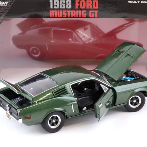 1:18 Greenlight 1968 Ford Mustang GT Fastback highland green metallic