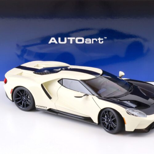 1:18 AUTOart Ford GT Â´64 Prototype Heritage Edition 2022 white/ blue 72926