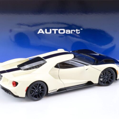 1:18 AUTOart Ford GT Â´64 Prototype Heritage Edition 2022 white/ blue 72926