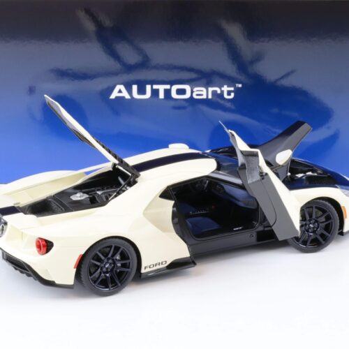 1:18 AUTOart Ford GT Â´64 Prototype Heritage Edition 2022 white/ blue 72926
