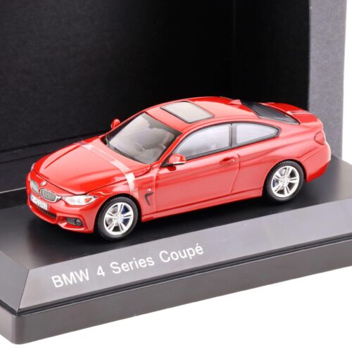 1:43 iScale BMW 4er 435i Coupe Melbourne red DEALER VERSION