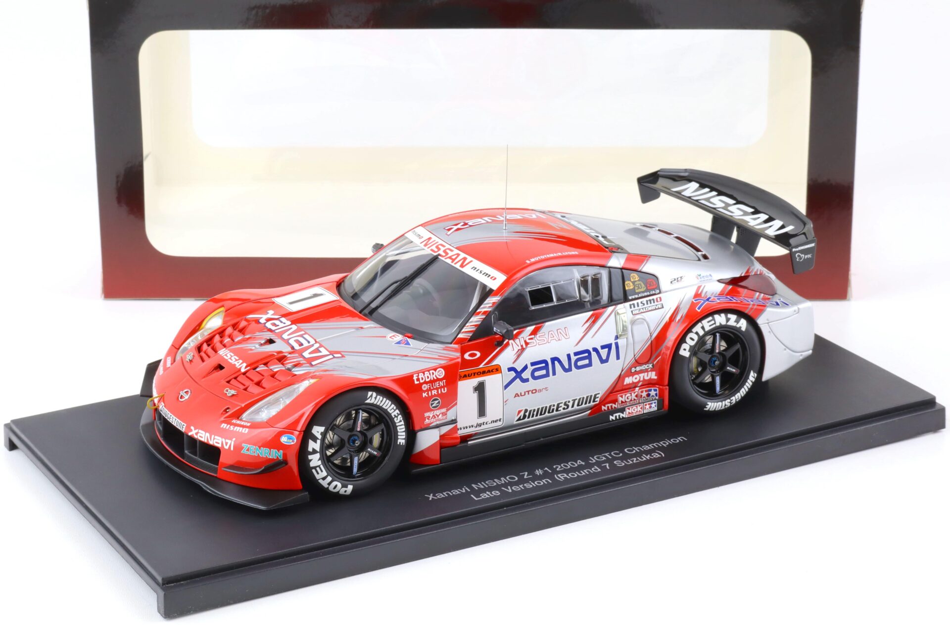 ID 75238 orig.jpg 1:18 AUTOart XANAVI Nissan Nismo Z #1 JGTC 2004 Champion Late Version 80481