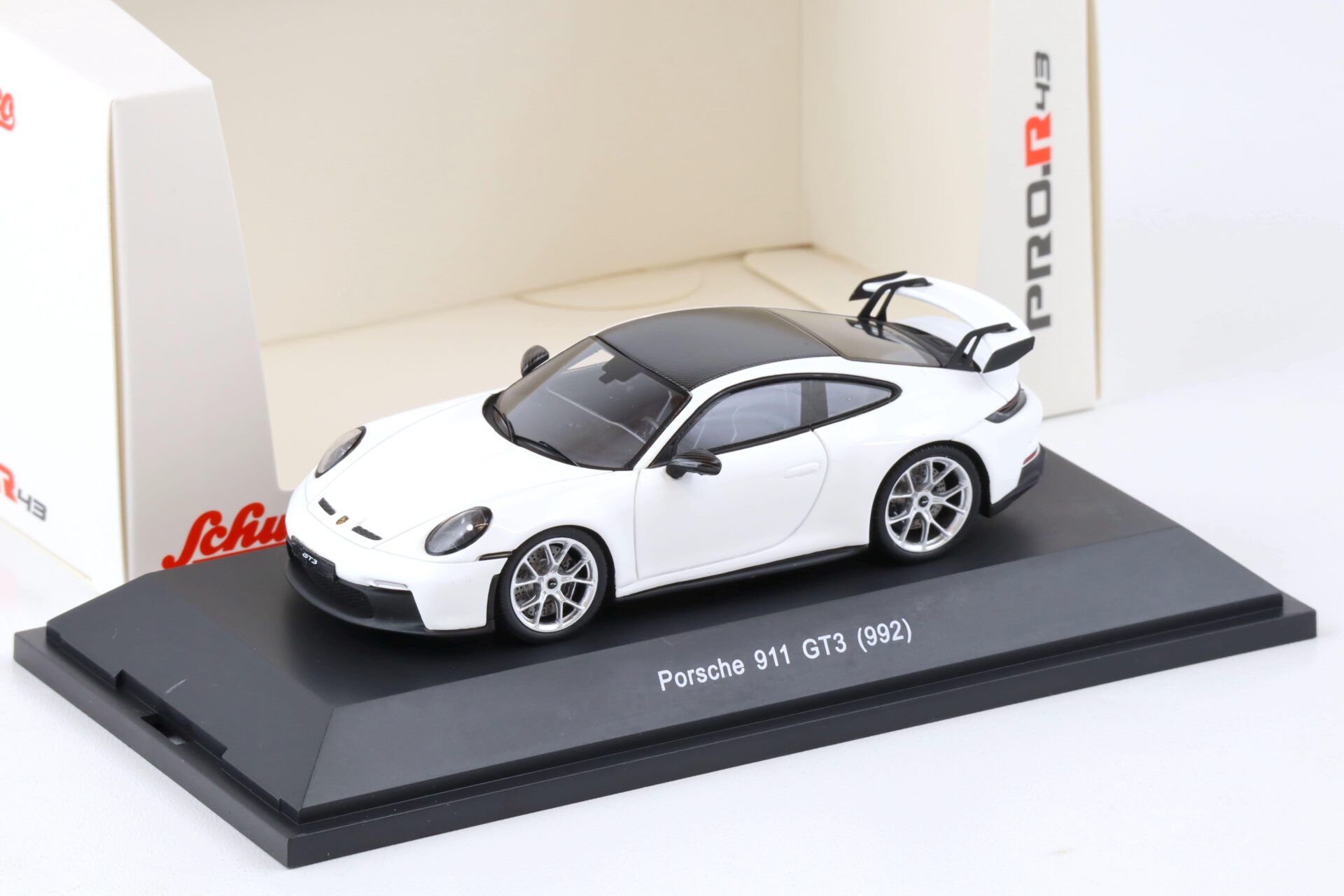 ID 75295 orig.jpg 1:43 Schuco PRO.R43 Porsche 911 (992) GT3 Coupe white 2021