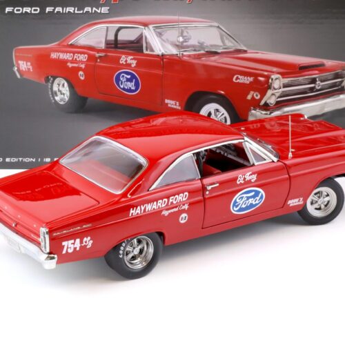 1:18 GMP 1966 Ford Fairlane 427 Prototype Hayward Ford Ed Terry red 18974