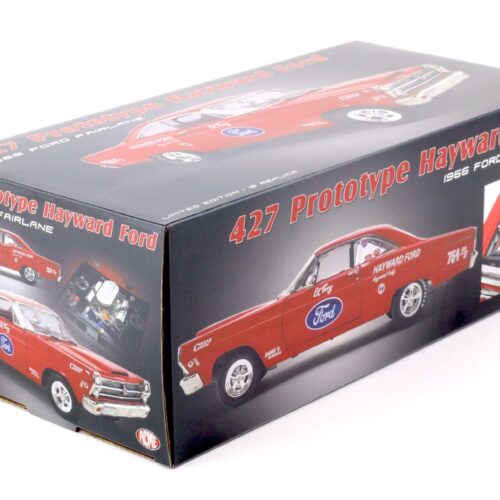 1:18 GMP 1966 Ford Fairlane 427 Prototype Hayward Ford Ed Terry red 18974