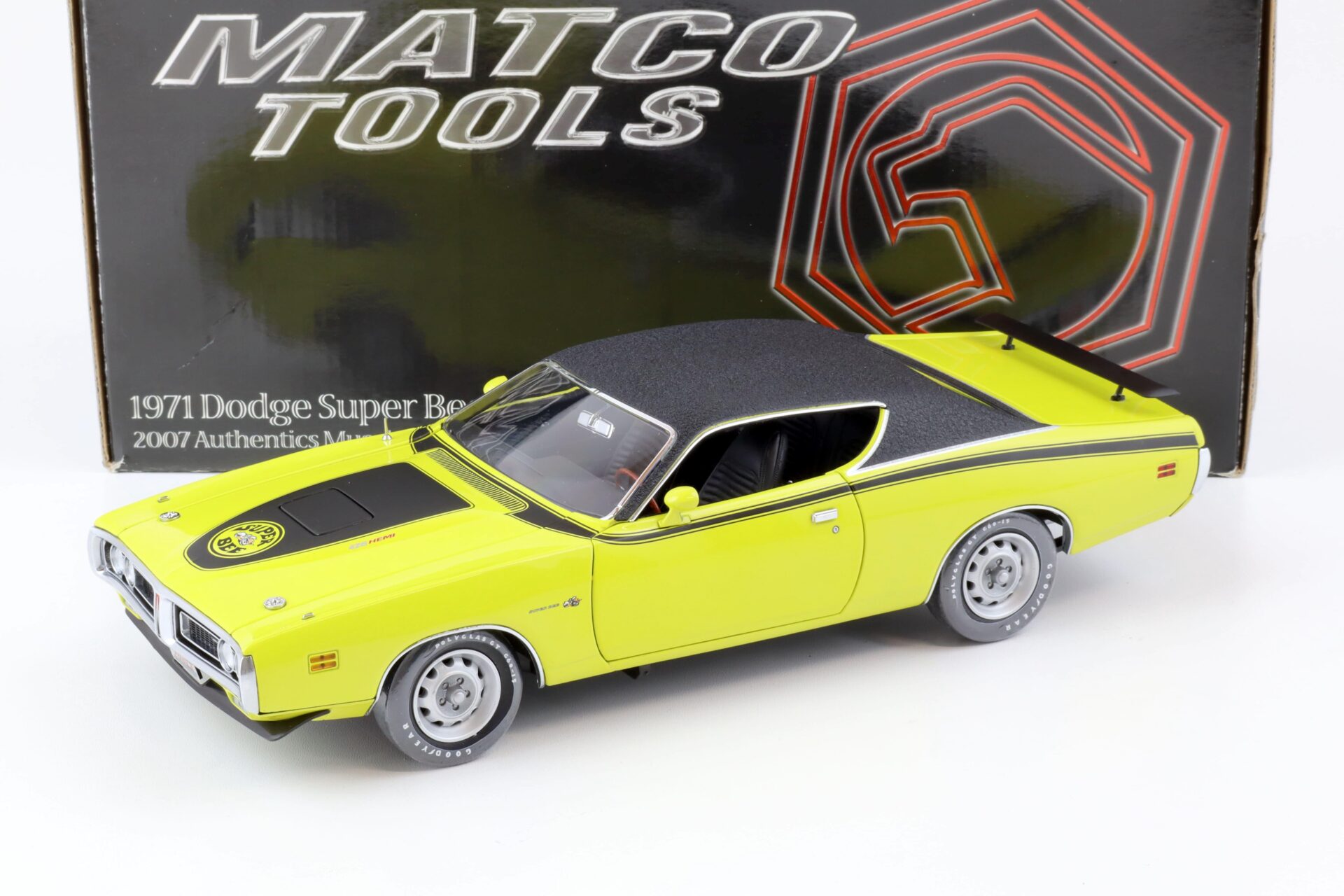 ID 75847 orig.jpg 1:18 ERTL RC2 Authentics MATCO TOOLS 1971 Dodge Super Bee yellow