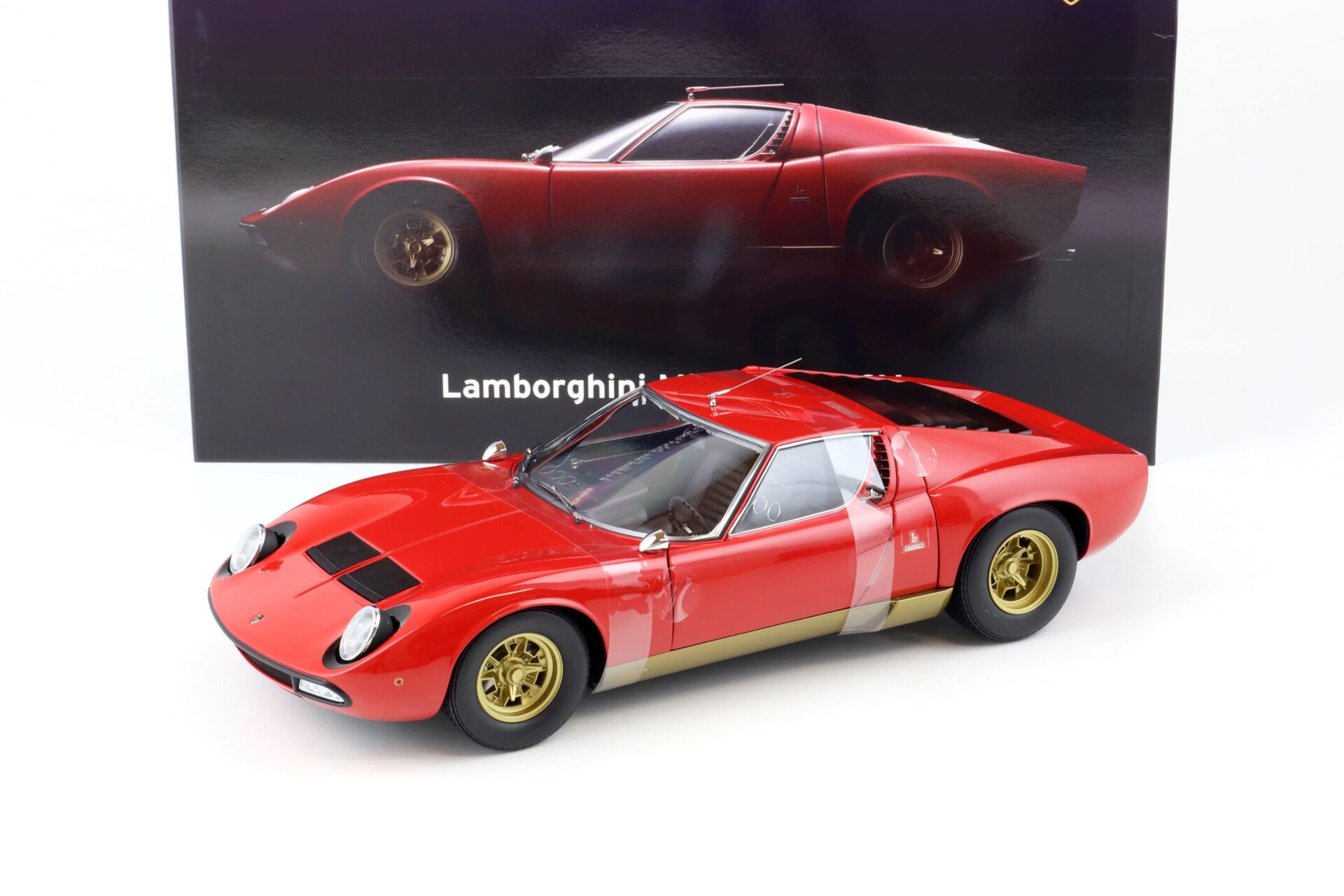ID 75853 orig 1.jpg 1:12 Kyosho Lamborghini Miura P400SV Coupe red 08622R Diecast