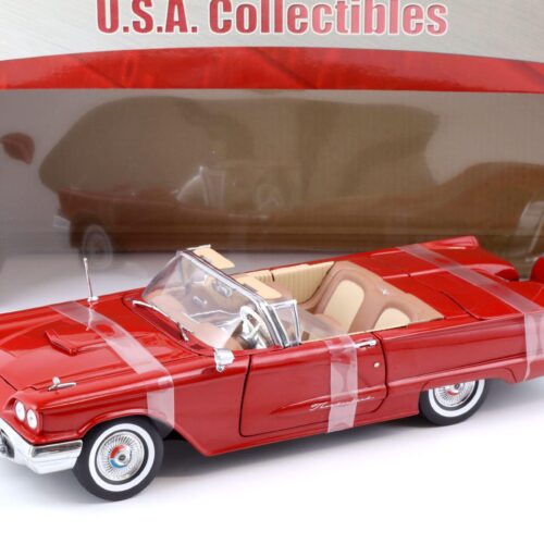 1:18 Sun Star 1960 Ford Thunderbird open Convertible Monte Carlo red