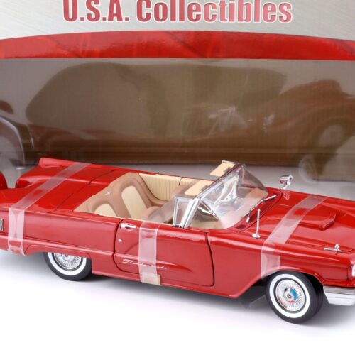 1:18 Sun Star 1960 Ford Thunderbird open Convertible Monte Carlo red