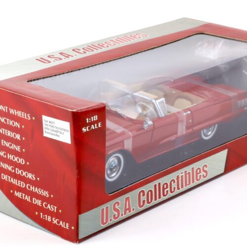 1:18 Sun Star 1960 Ford Thunderbird open Convertible Monte Carlo red