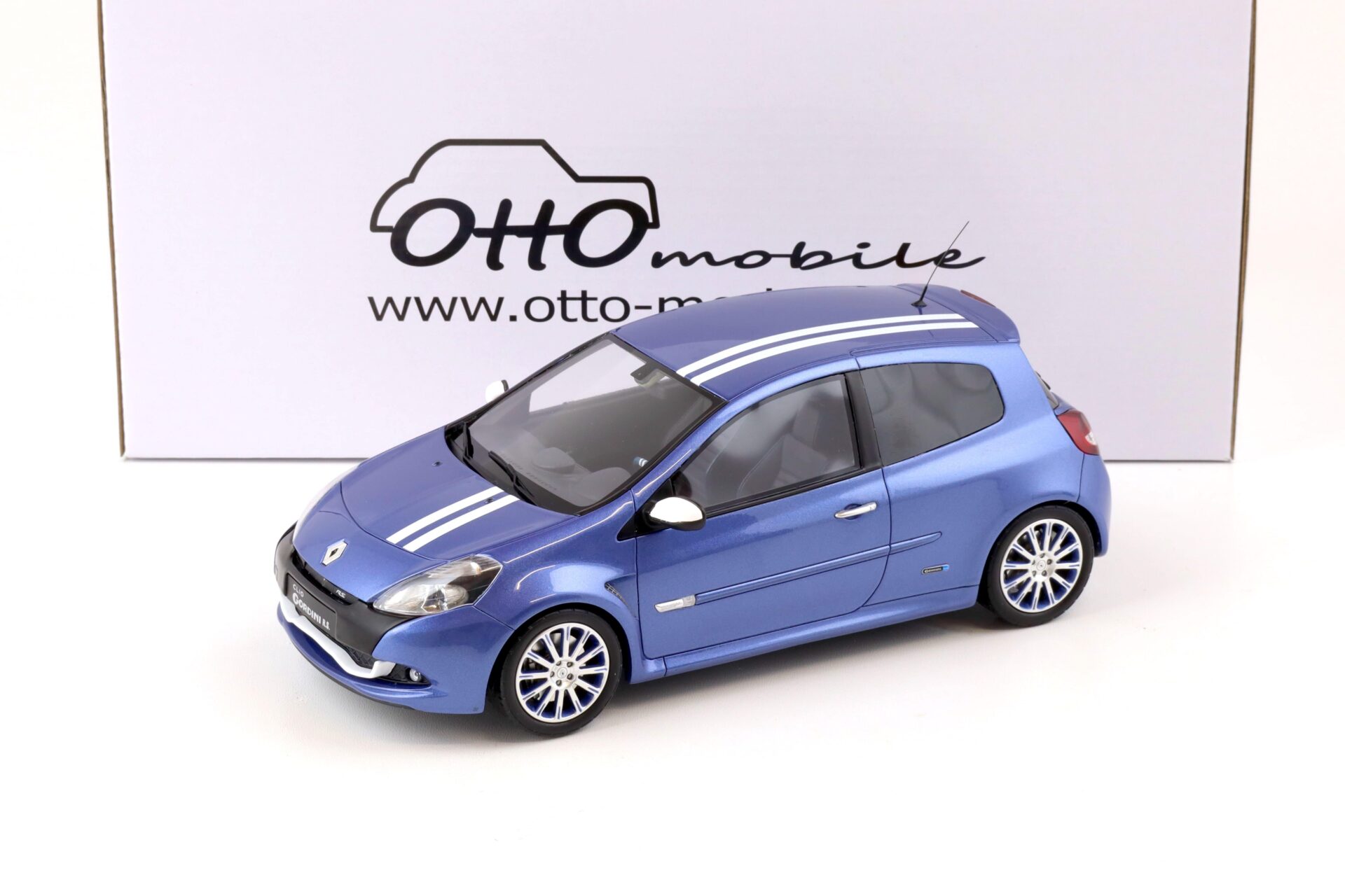 ID 76191 orig.jpg 1:18 OTTO mobile OT972 Renault Clio 3 RS Gordini blue 2012